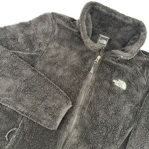 The North Face Osito Fleece Jacket Women M Black Full Zip High Pile Gorpcore Ski